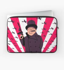 Churchill with a Tommy Gun Laptop Sleeve