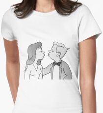 Still from Cartoon film "A Story of Recovery" Women's Fitted T-Shirt