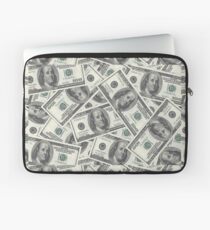 Money Money Novelty Dollars Laptop Sleeve