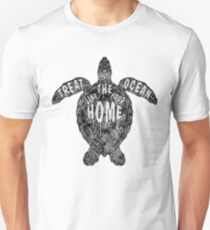 Camiseta unisex OCEANO OMEGA (MONOCROMO)