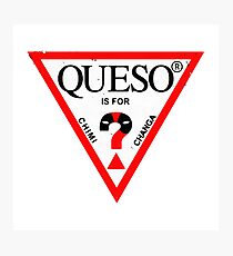 queso Photographic Print