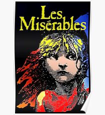 LES MISERABLES: Restored Colorized Advertising Print Poster
