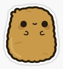 Cute chicken nugget Sticker