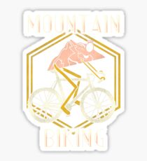 Mountain Biking Sticker