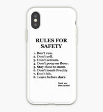 FNaF-Rules iPhone Case