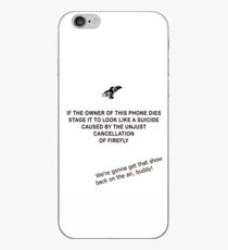 Firefly&Community: we'll bring the show back! - white version iPhone Case