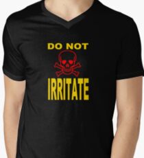 DO NOT IRRITATE Men's V-Neck T-Shirt