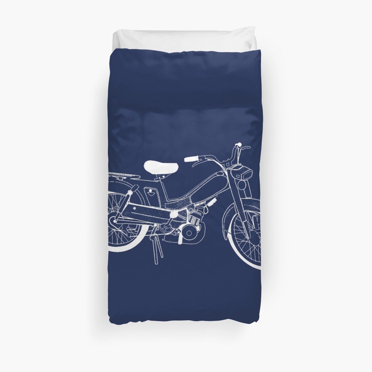 "SCOOTER" Duvet Covers by IMPACTEES Redbubble