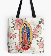 Jungfrau von Guadalupe Tote Bag