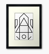 Rocket Ship Framed Print