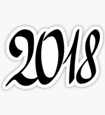 2018 Sticker