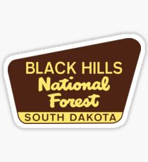 Black Hills National Forest South Dakota Hiking Camping Climbing Park Sticker