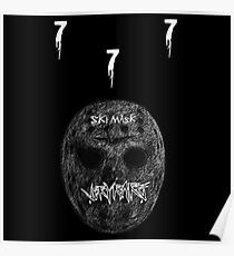 Skimask The Slump God NEW 2017 "777 Ski Mask" Design Highest Render Quality Poster