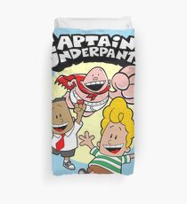 Happy Underpants Friends Action Duvet Cover