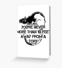 You're never more than 10 feet away from a Tory Greeting Card