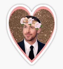 Hey Gosling Girl Sticker