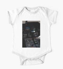 cockpit helicopter One Piece - Short Sleeve