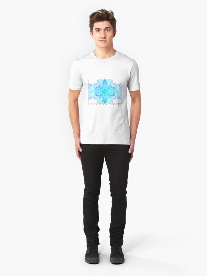 Alternate view of Fleur de Croix Aqua Slim Fit T-Shirt