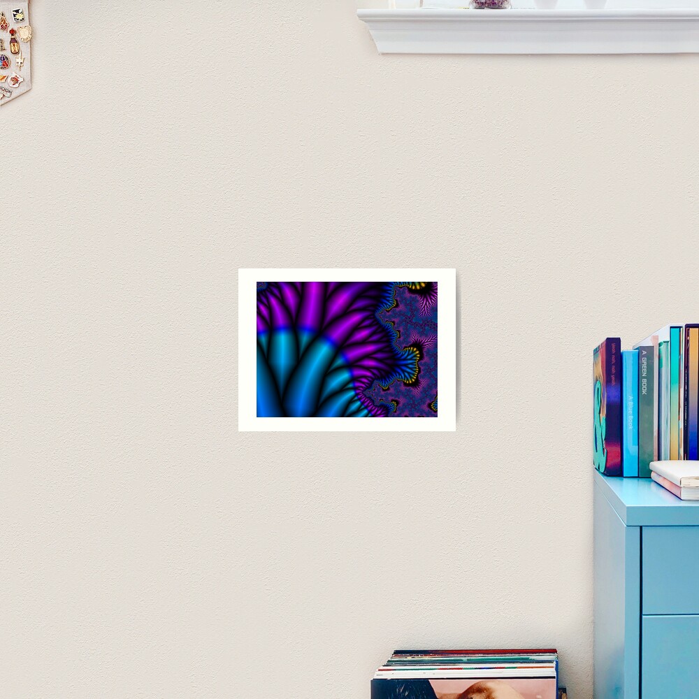 Peacock Feathers Art Print