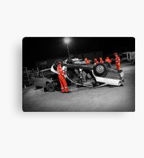 The Orange People Canvas Print