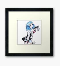 Sasamiya Saya Fan Art Framed Print