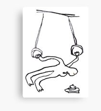 Pie Gag Canvas Print