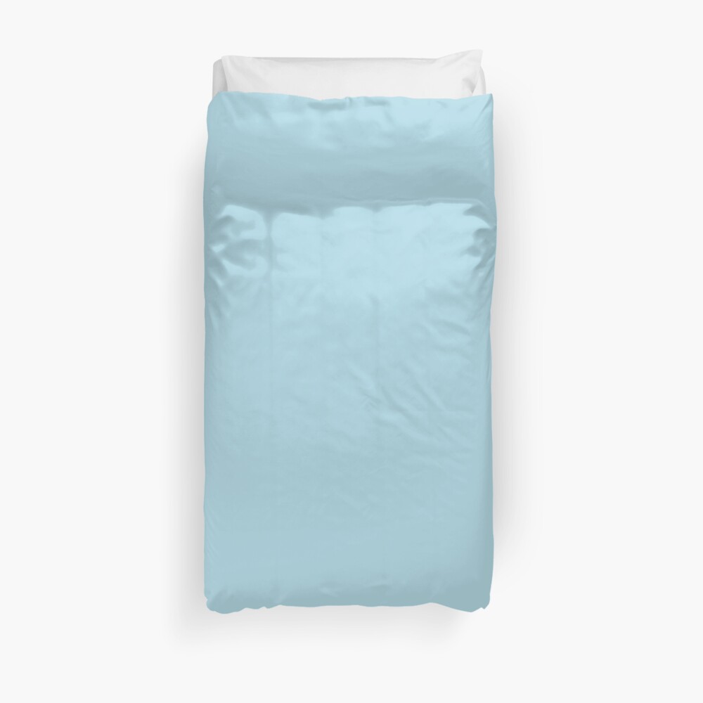 Beautiful Cushions Plain Light Blue Duvet Cover By Ozcushions