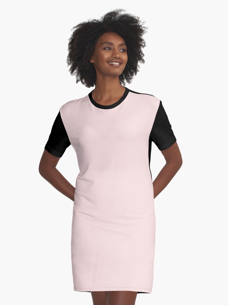 plain pink t shirt dress