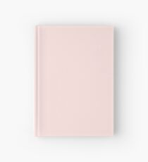 BEAUTIFUL COLORS - PLAIN MISTY ROSE - OVER 80 SHADES OF PINK AT OZCUSHIONS Hardcover Journal