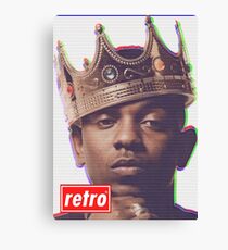 Kendrick Lamar - Retro Canvas Print