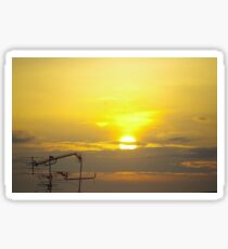 TV Sunrise. Sticker