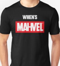 When's Mahvel Unisex T-Shirt