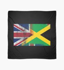 British Jamaican Half Jamaica Half UK Flag Scarf