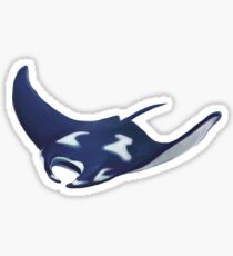 Manta Ray Sticker