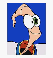 Earthworm Jim Photographic Print