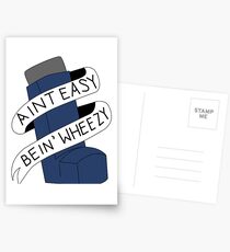 Postales It Aint Easy Bein 'Wheezy