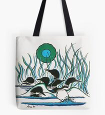 A Family of Loons Tote Bag