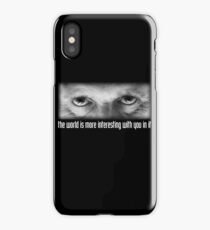 Hannibal - The World is more Interesting iPhone Case