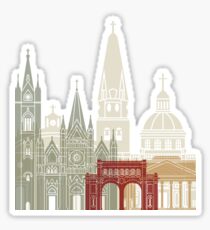 Guadalajara skyline poster Sticker