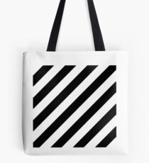 black linen Tote Bag