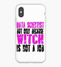 Data Scientist Witch iPhone Case