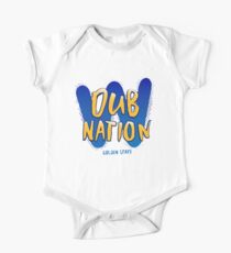 Dub Nation Basketball Fan One Piece - Short Sleeve