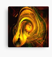 Stirred Whipped and Formed Canvas Print