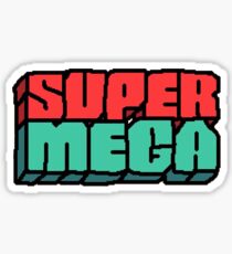 SuperMega Logo Sticker