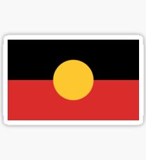 Australian Aboriginal Flag Sticker
