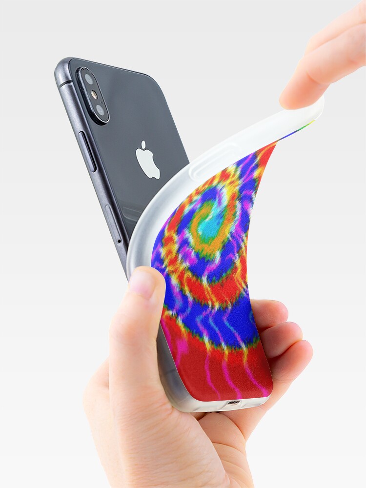 Alternate view of Tie Dye Swirls 3 iPhone Case & Cover