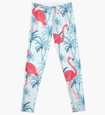 Flamingos in Paradise Leggings