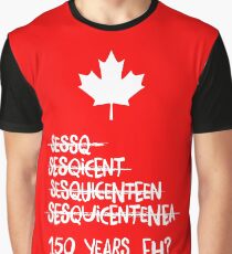 Canada Sesquicentennial (150 Years) Graphic T-Shirt