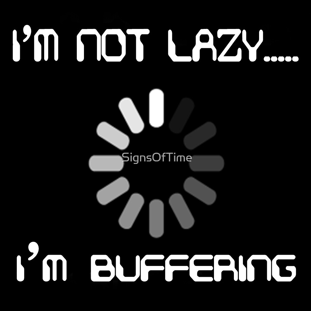 "Spinning wheel of death" by SignsOfTime Redbubble