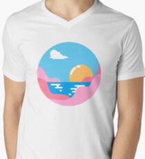 Our Sunset Men's V-Neck T-Shirt